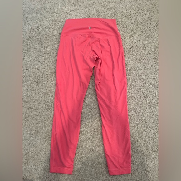 Lululemon align, leggings, color, hot pink size 6 - Picture 2 of 2